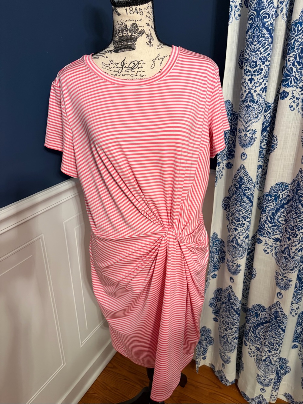 Vineyard Vines Women’s Large Sankaty Twist Knot Dress